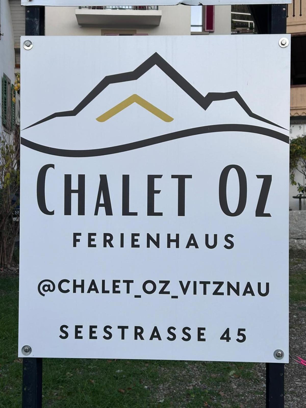 Chalet Oz Vitznau Exterior foto